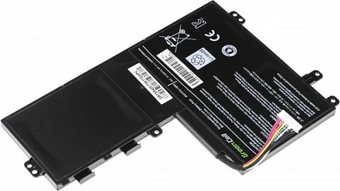 Bateri laptopi Green Cell për Toshiba Satellite U940 U40t U50t M50-A, 11.4V 3800mAh, e zezë