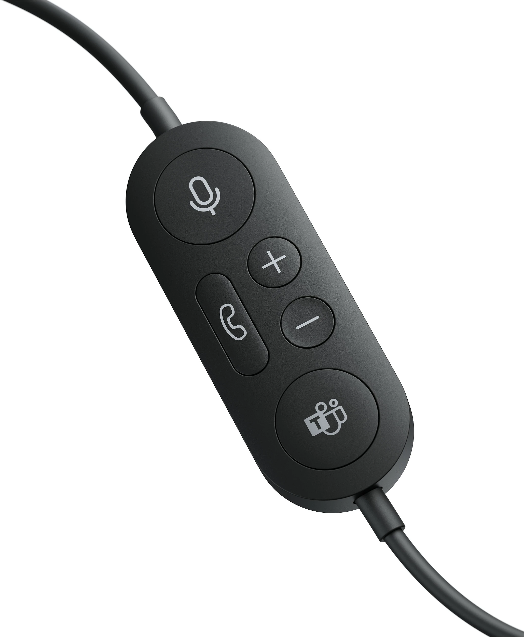 Kufje me mikrofon Microsoft Modern USB-C Headset, me kabllo 1.8 m, Teams Certified, të zeza