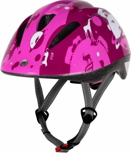 Helmete Biciklete Fun Pembe/bardhe