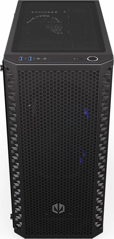 Kasë Endorfy Signum 300 Core EY2A004 Midi Tower ATX/Micro-ATX/Mini-ITX, xham i temperuar, pa PSU, e zezë