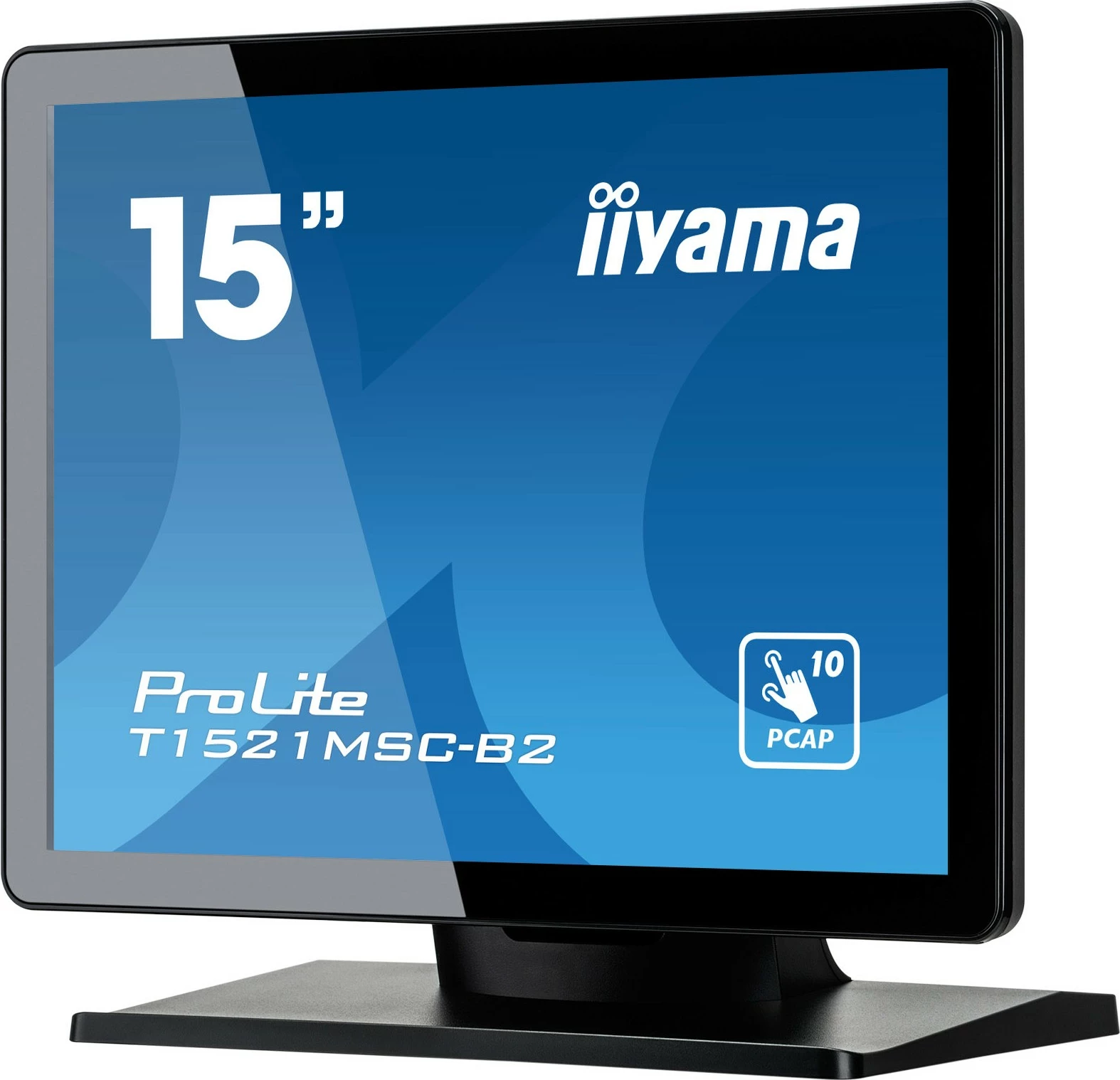 Monitor iiyama ProLite T1521MSC-B2, 15", LED, Touchscreen, i zi