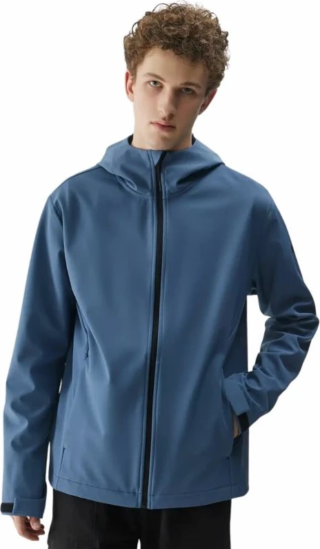 Jakne softshell për meshkuj 4F, e kaltër