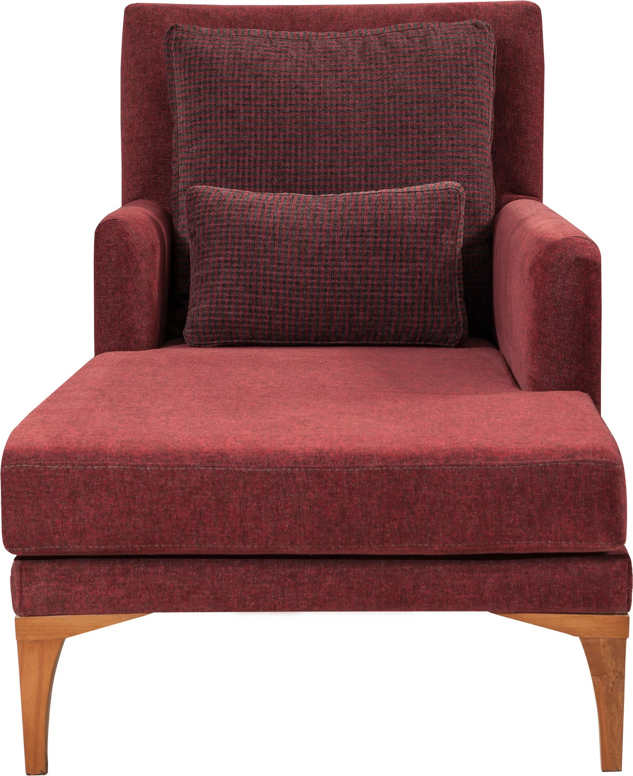 Divan Atelier del Sofa, ngjyrë e kuqe Claret