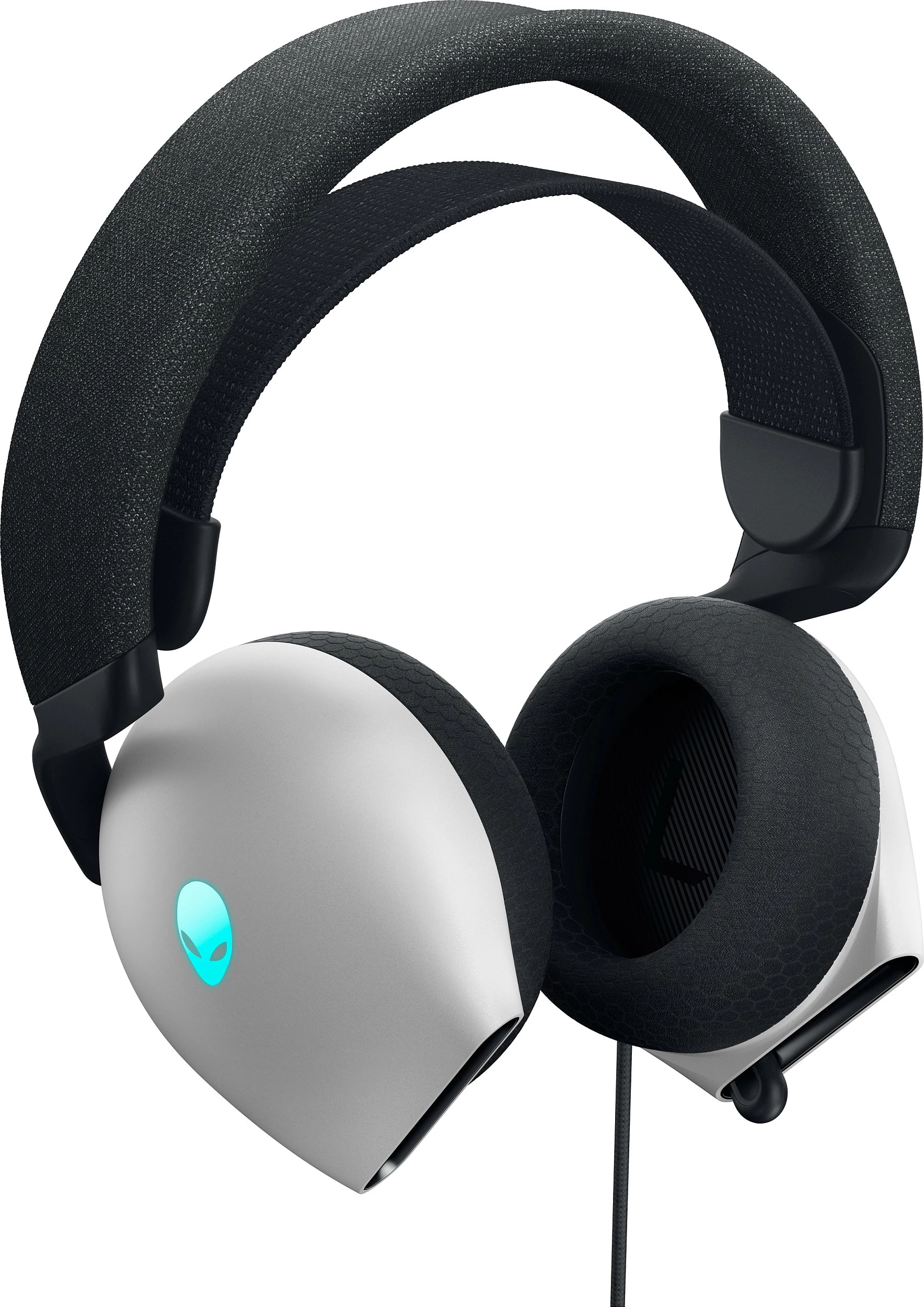 Kufje gaming Alienware Wired USB RGB 20, e bardhë