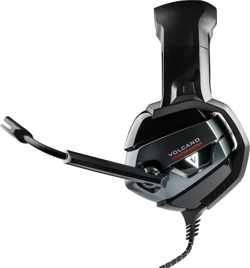 Kufje gaming MODECOM Volcano MC-859 Bow me mikrofon, 3.5mm, kabllo 2.2m, stereo, LED, të zeza