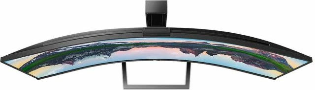 Monitor PHILIPS 499P9H 49\" VA DQHD 75Hz USB-C PD 90W, i lakuar, i zi