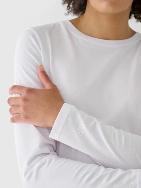 Maicë me mëngë të gjata oversize 4f për femra