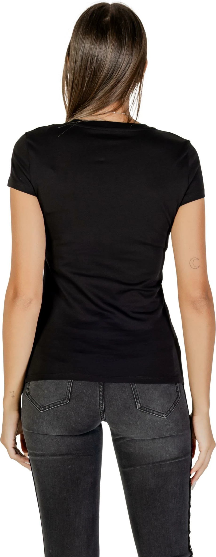 Maicë për femra Armani Exchange XW001457 AF10356, e zezë-ari [Madhësia: XXL]