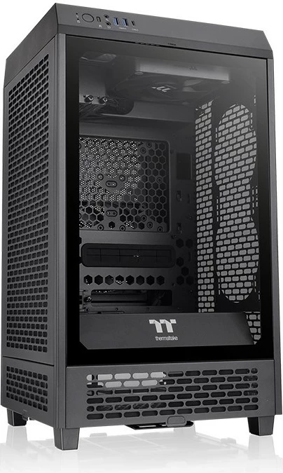 Kasë Thermaltake The Tower 200 mITX, e zezë