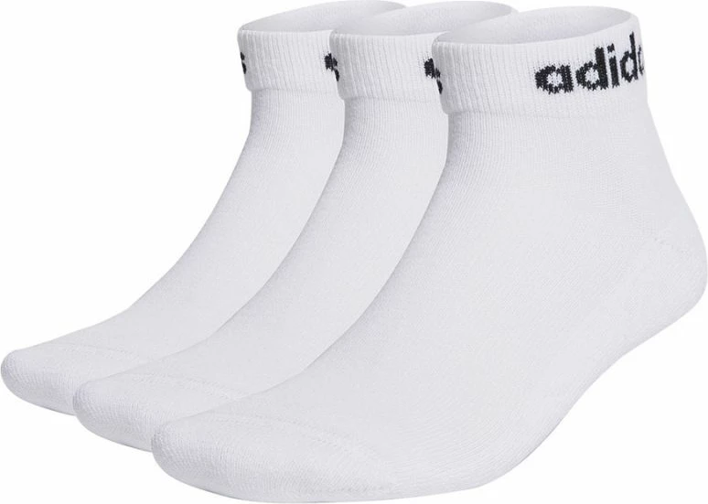 Qorapa adidas Linear për Meshkuj dhe Femra, të bardha [Madhësia: 40 - 42]