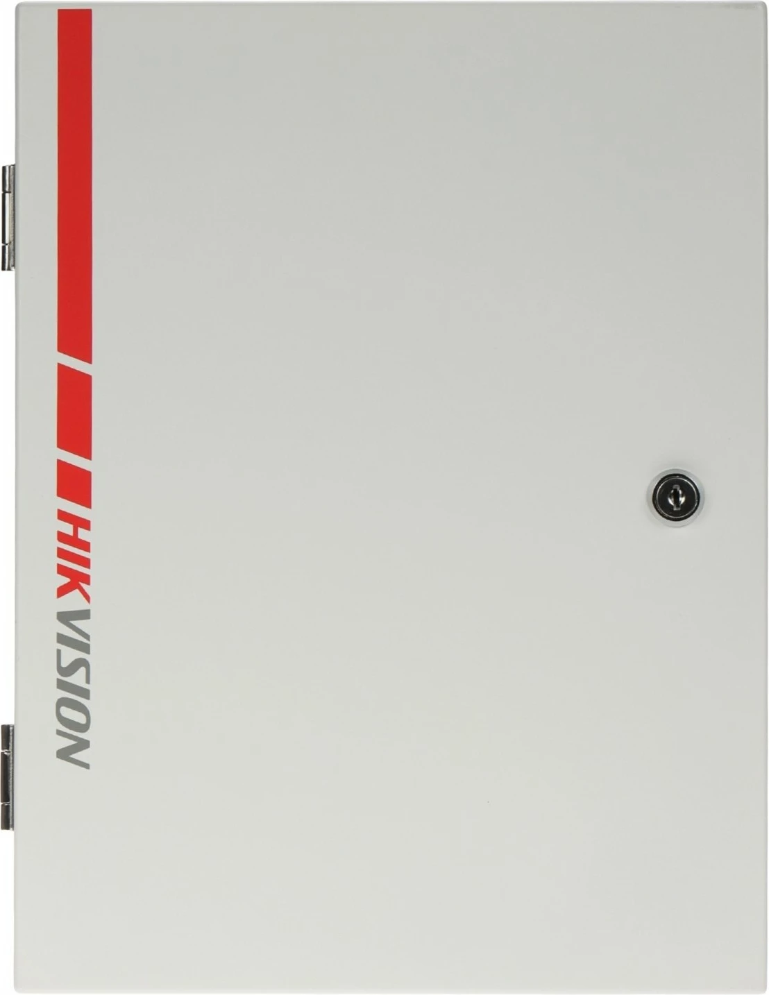 Kasë metalike Hikvision DS-PZ501SHL-M për AX Pro Hybrid, EN Grade 2, për bateri 12V/7Ah, 268×95 mm, e bardhë