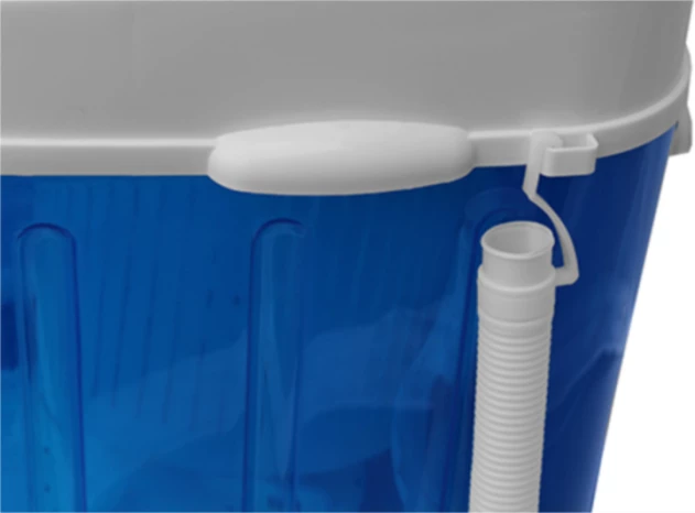 Mini makinë larëse ADLER AD8051 me shtrydhje 3 kg/1 kg, bardhë/kaltër