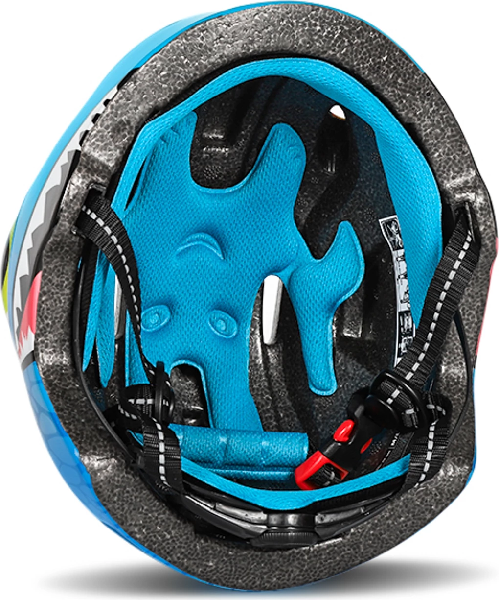 Kaskë biçiklete fëmijësh Wozinsky HT-006N S (50-54 cm) e lehtë 235 g, rregullim 360°, blu