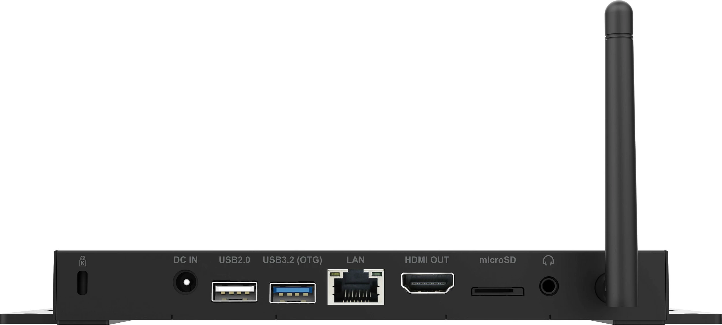 Kuti signage Android iiyama iiSignage RK3576, RAM 4 GB, USB/RJ45, e zezë