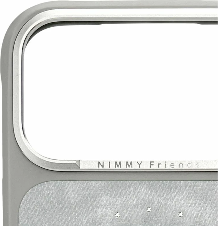 Kutí iPhone Nimmy Lucky Fashion Cat MagSafe, gri