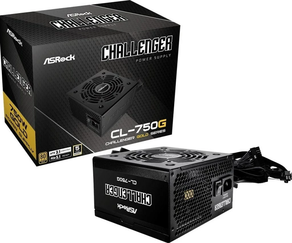 Furnizues energjie ASRock Challenger Gold 750W, i zi