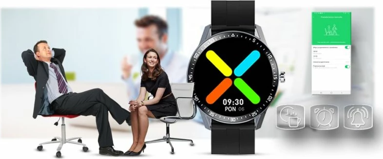Smartwatch unisex G.ROSSI, zi