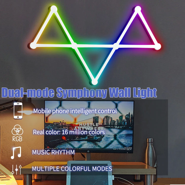 Drita LED Tech Time Dual-Mode Symphony Wall Light
