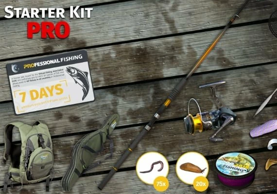 Professional Fishing - Starter Kit Pro DLC EN/DE/FR/IT/PL/RU/ZH/ES Global