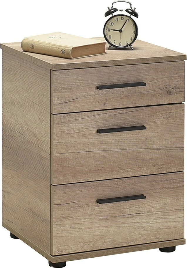 Komodinë Hanah Home, Kmd-530-Tt-1, ngjyrë arre e çelët