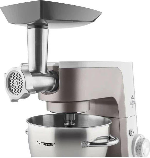 Procesor ushqimi ETA Gratussino III Elements 302390, 4.5L, 1200W, argjendtë