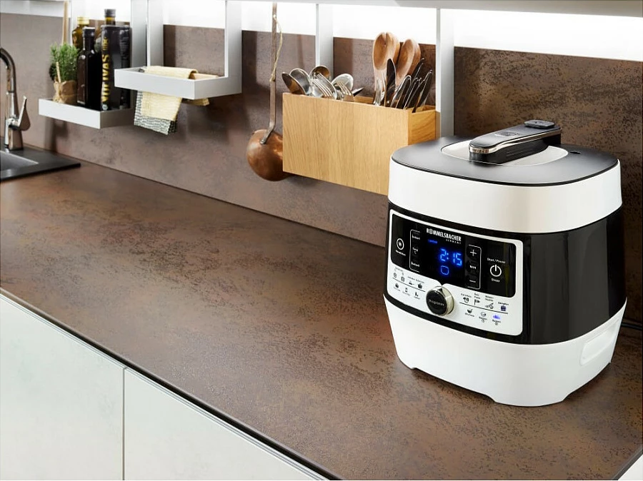 Multi-cooker ROMMELSBACHER MD 1000, 4L, digjital, zi/bardhë
