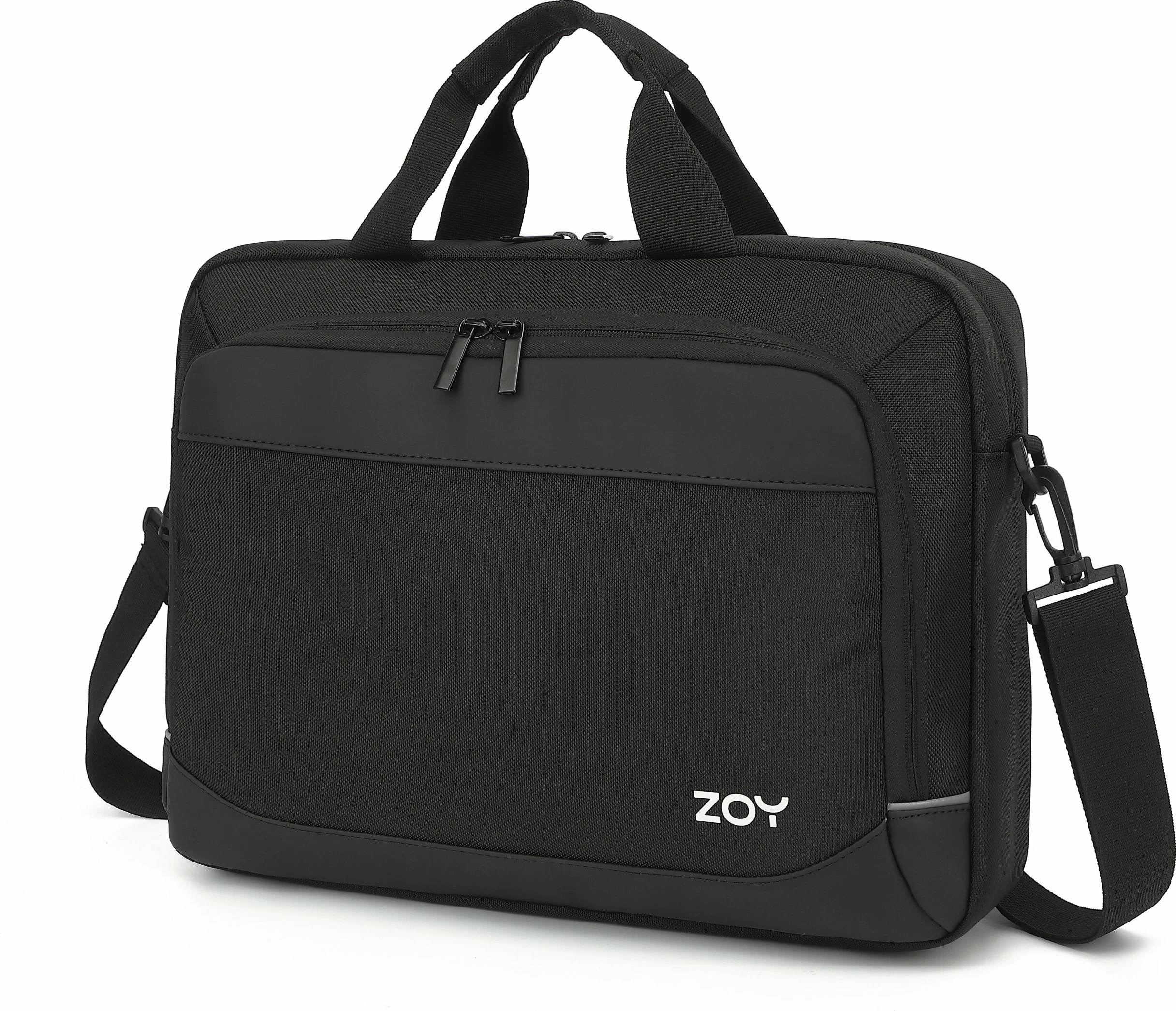 Torbë laptopi ZOY ProBag ZLB16 16", e papërshkueshme nga uji, poliuretan, zezë/gri