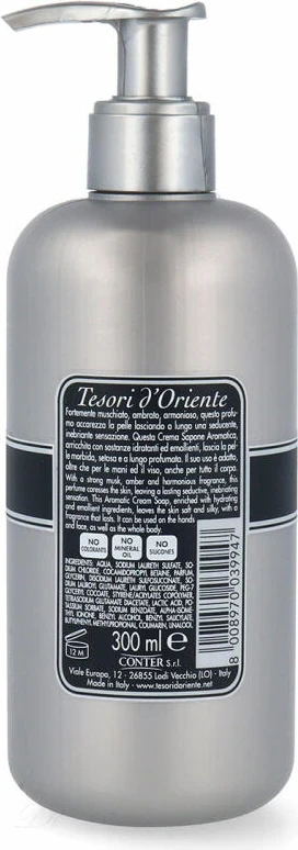 Sapun i lëngshëm Tesori d'Oriente Muschio Bianco, 300 ml