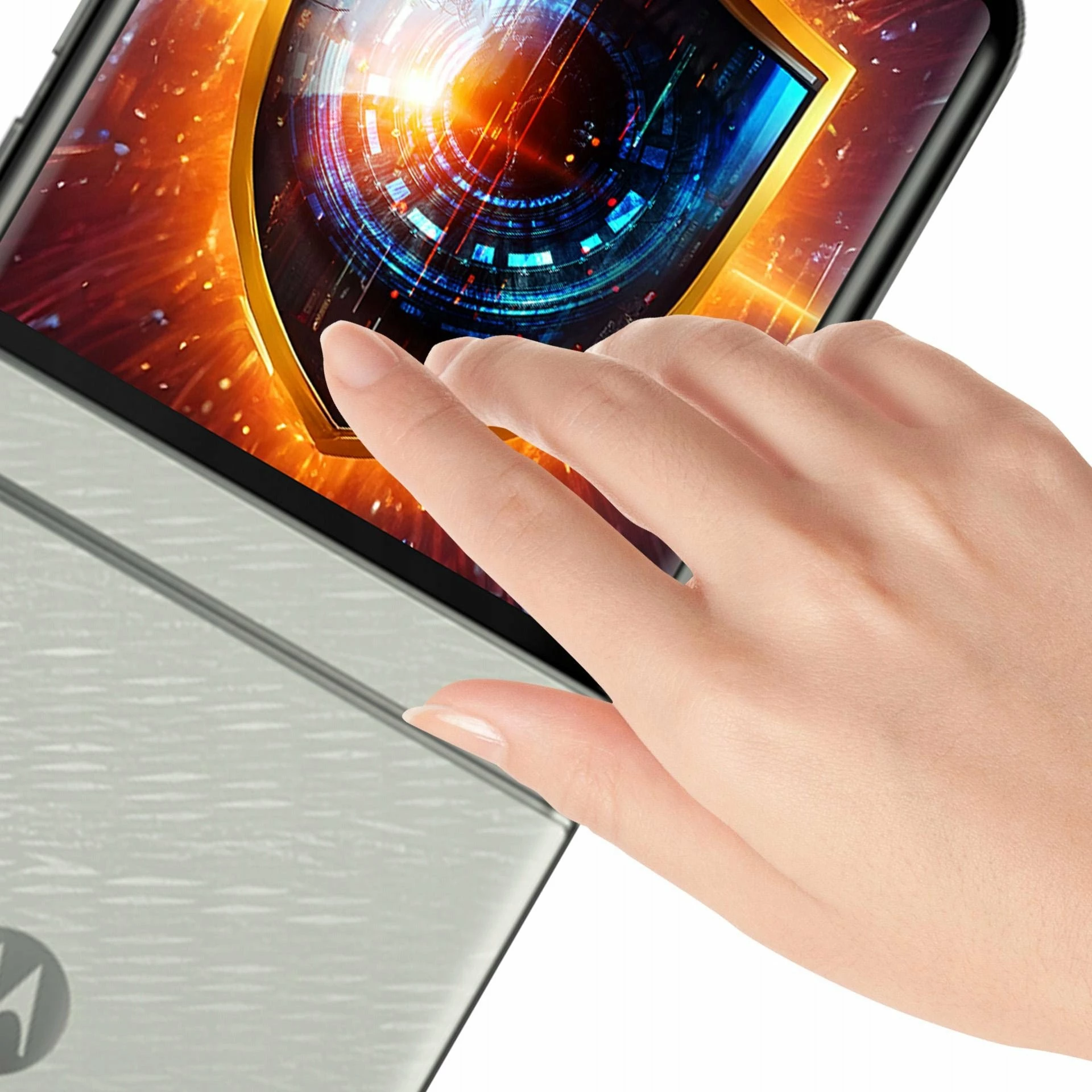 Folie mbrojtëse privacy matte 3MK Silky Matt Privacy për Motorola Razr 60, 0.15 mm, 1 copë + set instalimi