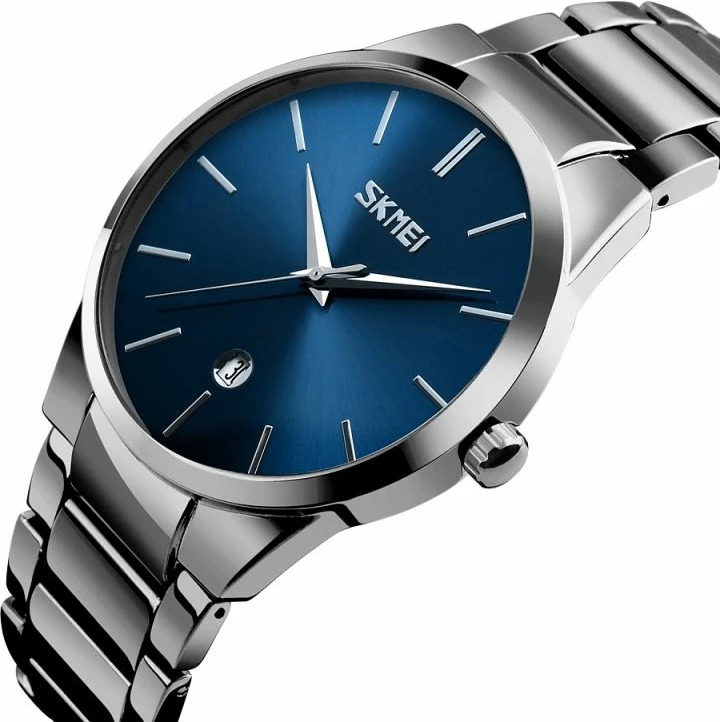 Orë dore për meshkuj Skmei, argjendtë