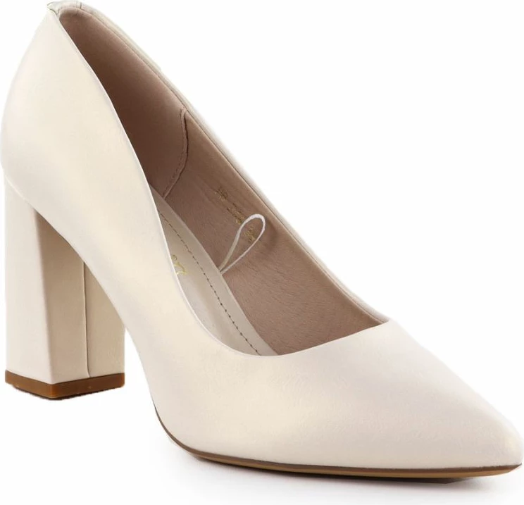 Këpucë elegante për femra Leone, bezhë