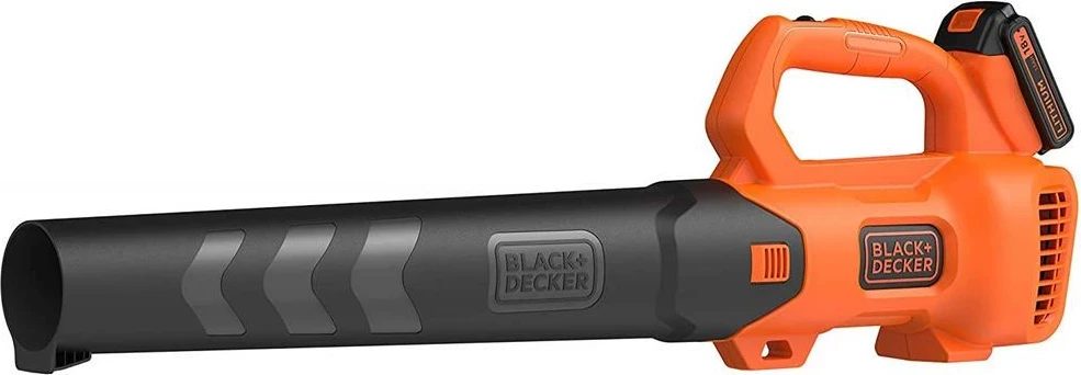 Fryrës aksial për gjethe Black+Decker BCBL200L 18V 2Ah portokalli/zi set me bateri