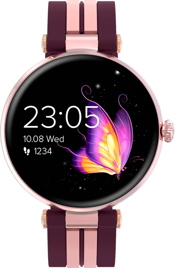 Smartwatch CANYON Semifreddo SW-61 1.19\" AMOLED 190 mAh Rose Gold
