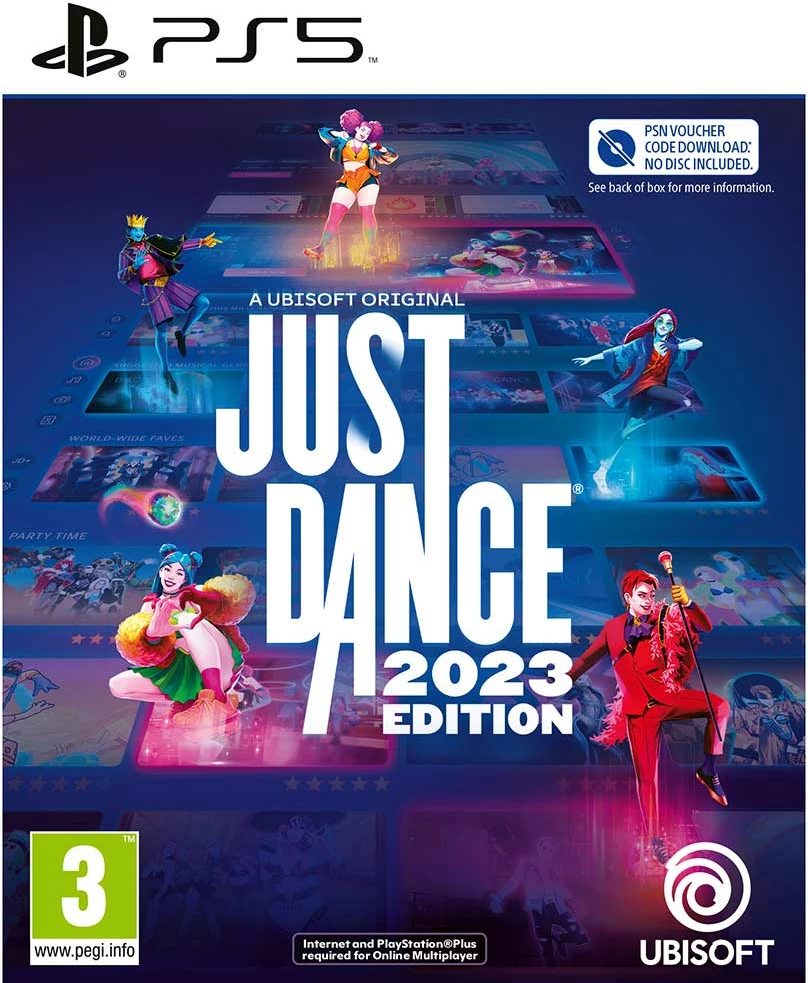 Just Dance: 2023 Edition (Code In Box) - DE Disk Version PS5