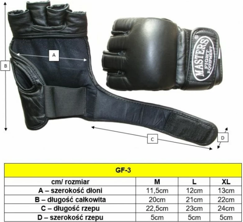 Doreza për MMA Masters për meshkuj, të kuqe [Ngjyra: E kuqe]
