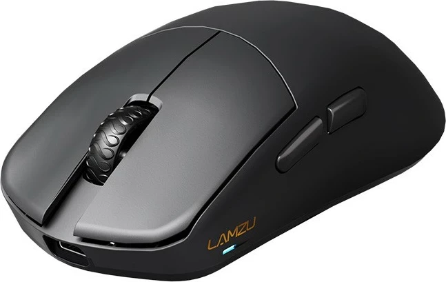 Maus gaming Lamzu Maya X, wireless 2.4G/USB-C, 30000 DPI, 47g, Charcoal Black
