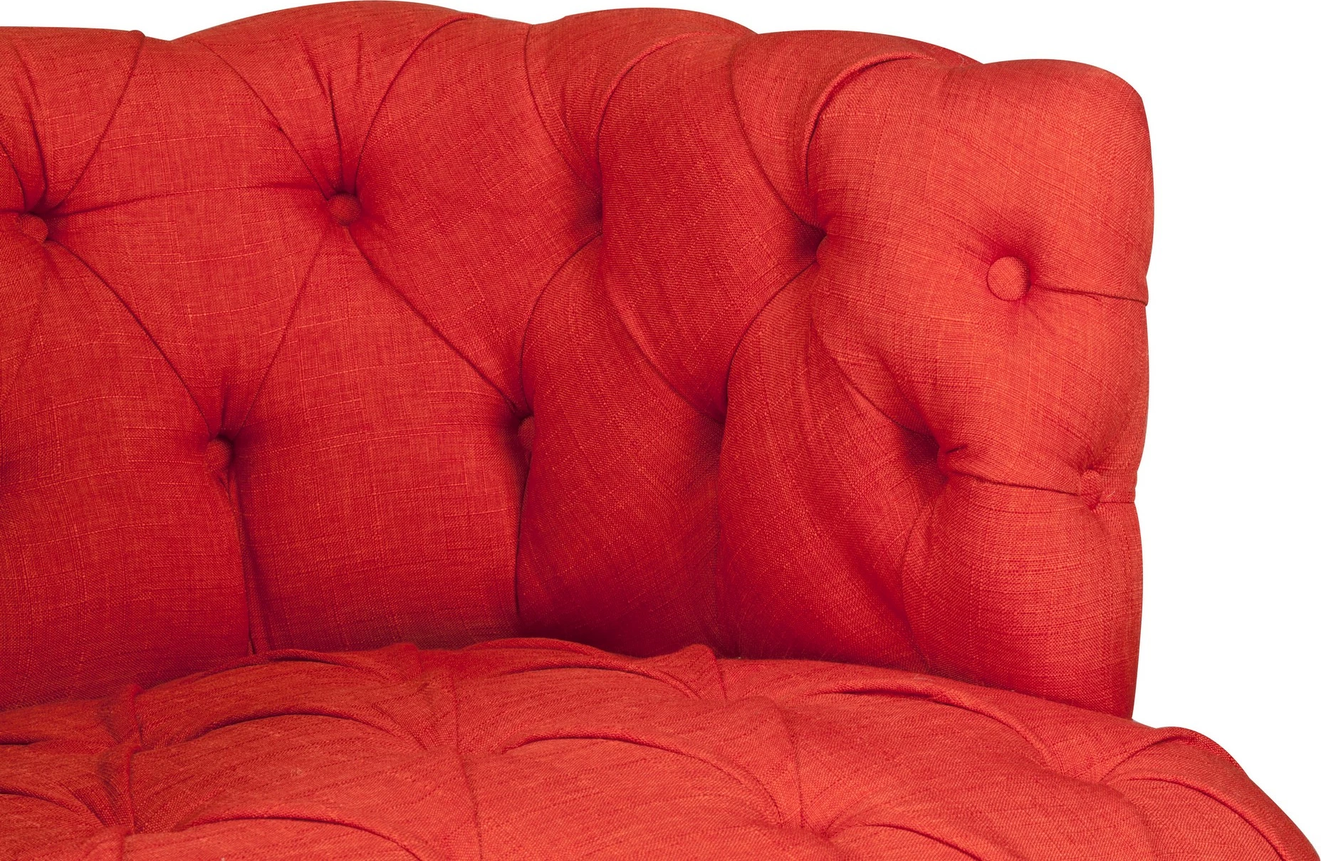 Karrige Wing Atelier del Sofa, West Monroe, ngjyrë e kuqe qeramike