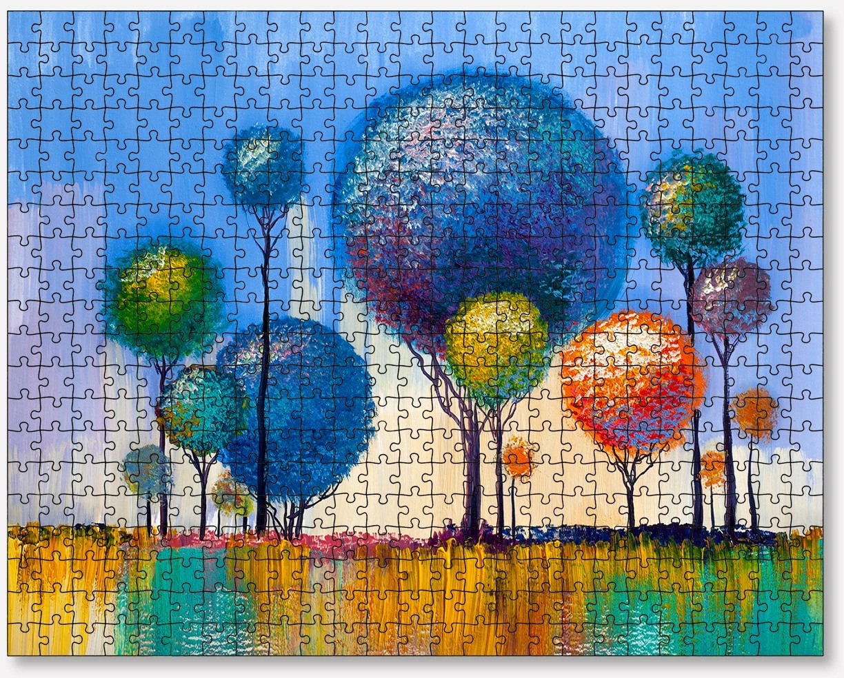Puzzle 1000 copë, Evila Originals, shumëngjyrësh, PZL_0130_1000