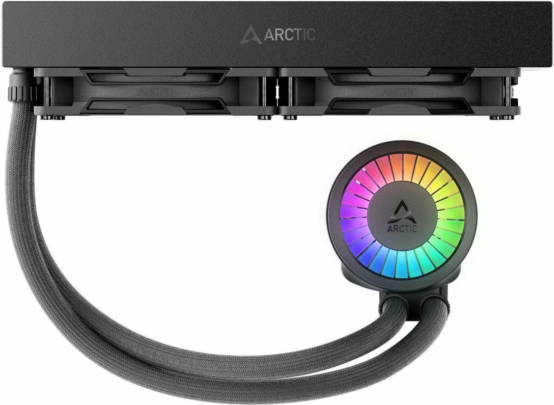 Ftohës uji AIO Arctic Liquid Freezer III Pro 280 A-RGB, radiator 280mm, 2x140mm PWM, ARGB, e zezë