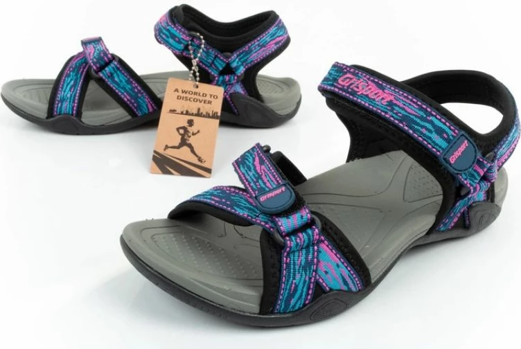Sandale Grisport femra, shumëngjyrëshe
