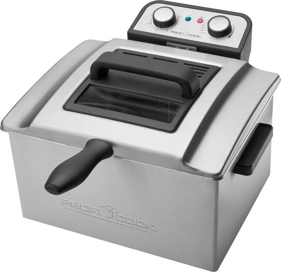 Fritezë Clatronic PC-FR 1038, Stand-alone, 3000 W, Argjendtë