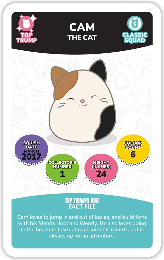 Top Trumps Original Squishmallows Specials Card Game