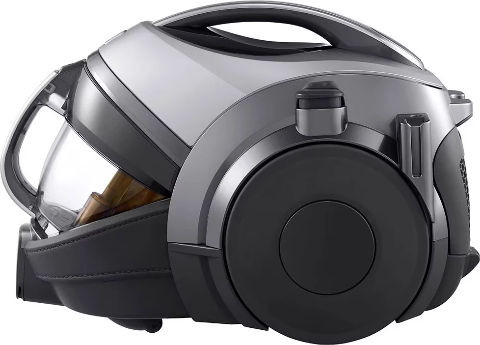 Fshesë me korrent, LG, VK8506NHA, bagless me Compressor, sistem filtrimi 2-shtresor, tub teleskopik, gri