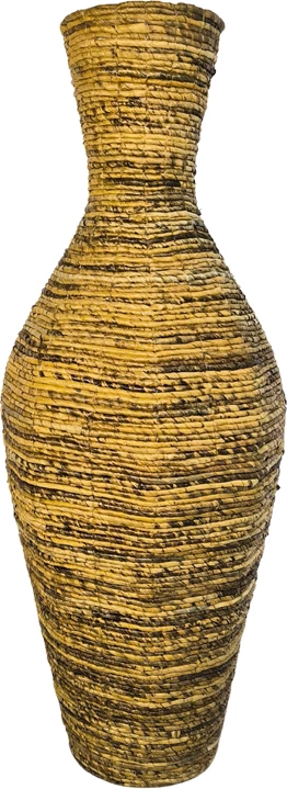 Vazo dekorative Lerpon, litar banane, ngjyrë natyrale, 40x100cm