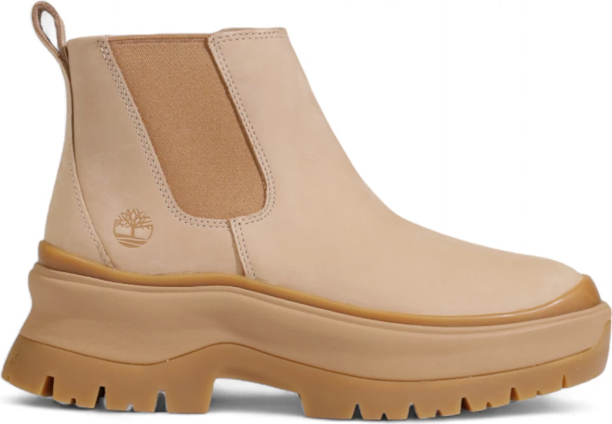 Çizme Chelsea Timberland Mid TB0A28XMEN7 për femra, bezhë e çelët