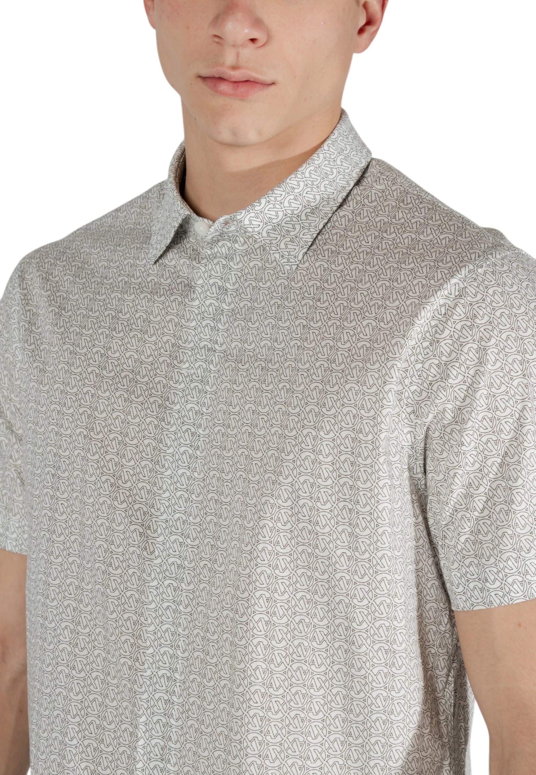 Maicë polo për meshkuj Armani Exchange XM000624 AF13184, krem [Madhësia: XS]