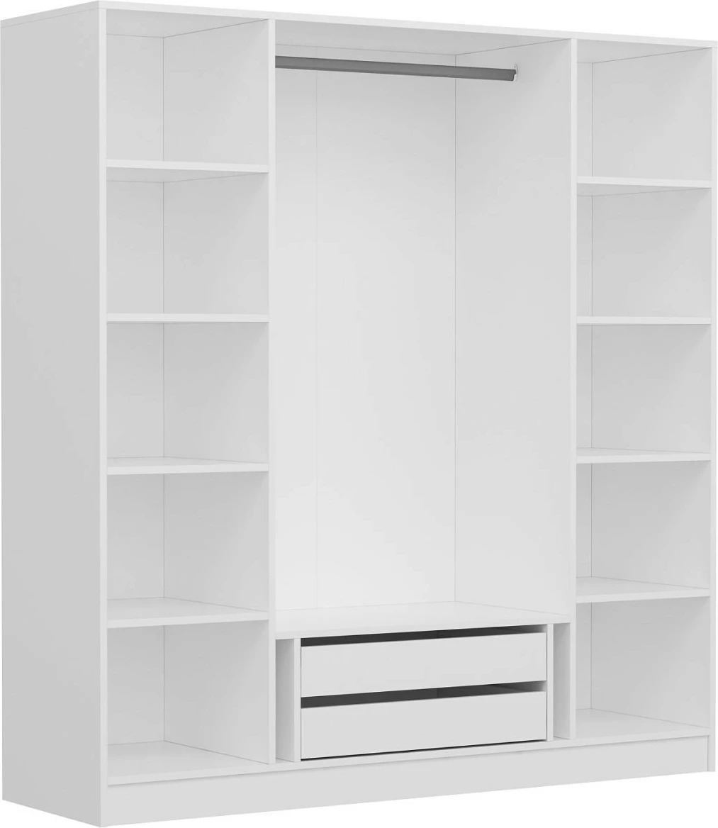 Dollap Skye Decor, ngjyrë e bardhë, Kale Country, 3841