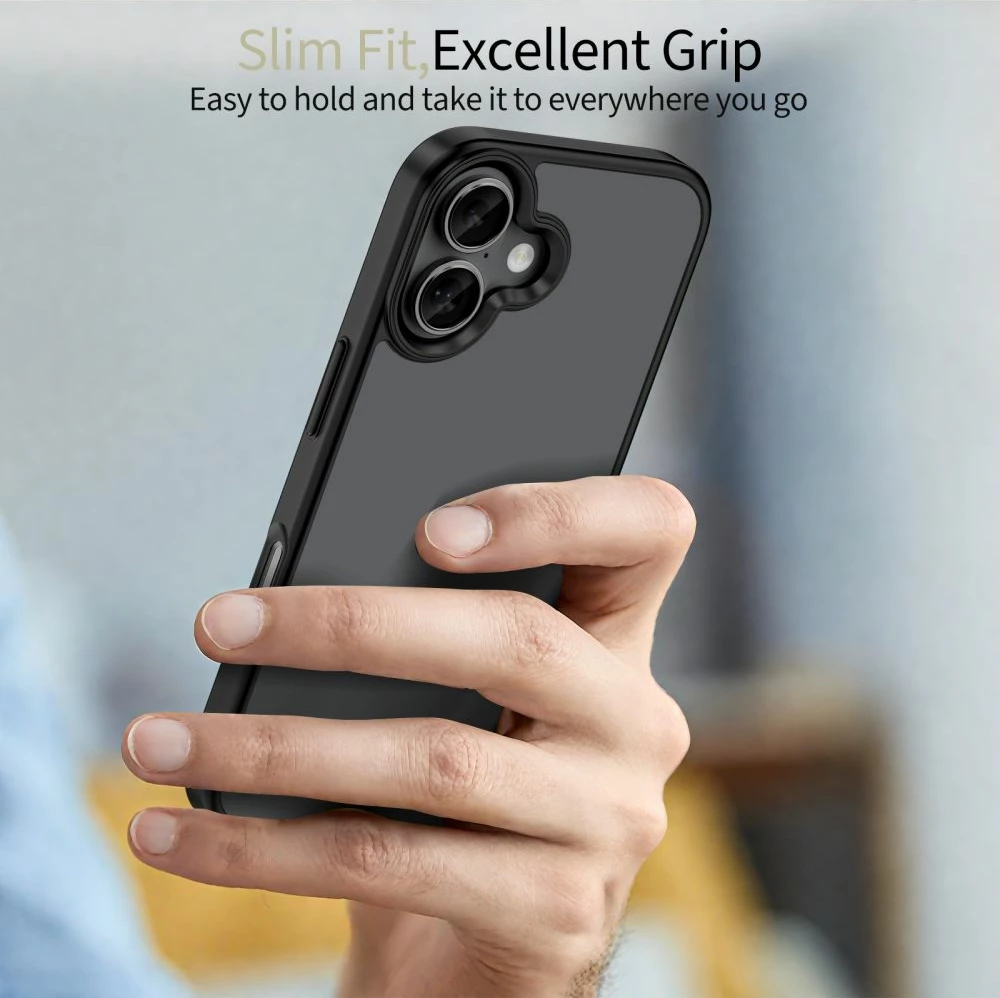 Mbështjellës Tech-Protect MagMat për iPhone 17, TPU/PC, e zezë matte, 1 copë