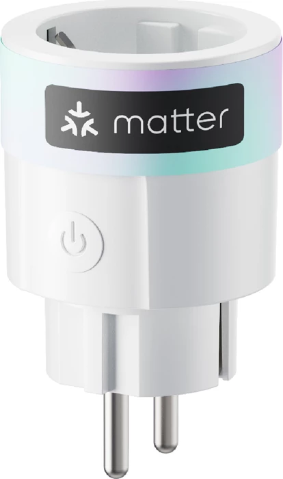 Prizë smart, SwitchBot, Plug Mini (EU) W7732300, Matter over Wi‑Fi, 16A, Wi‑Fi 2.4GHz + Bluetooth, monitorim energjie, e bardhë