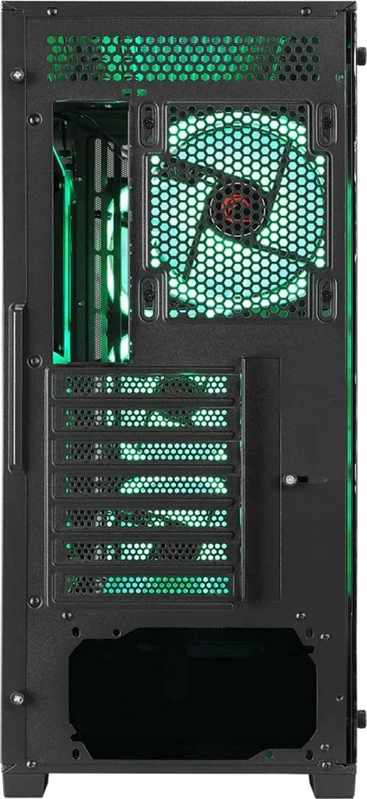 Kasë Rampage Prime Mesh ARGB, Midi Tower, ATX/E-ATX, 4x ARGB fan, e zezë
